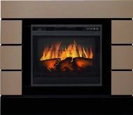 Электрокамин Royal Flame Lindos Beige Grey с очагом Vision 23 EF LED 3D FX