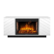 Электрокамин Electrolux EFP/P-3020LS с порталом Firelight Como 30, белый