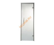Дверь стеклянная Grandis GS 9х20-М1-Н-Si коробка алюминий Silver