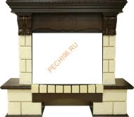 Портал Royal Flame Pierre Luxe шампань под очаг Dioramic 25FX