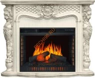 Электрокамин Royal Flame Castle слоновая кость с очагом Vision 30 EF LED FX
