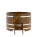 Купель для бани BentWood угловая из морёной лиственницы Рустик, 1,37х1,37 м
