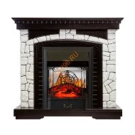Электрокамин Royal Flame Glasgow венге/белый с очагом Majestic FX M