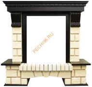 Портал классический Dimplex Pierre Luxe шампань (Opti-Myst)