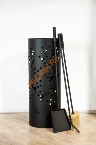 Каминный набор Fire&Wood Ведро Bali, с каминными принадлежностями