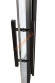 Дверь стеклянная Grandis GS 7х21-GM-H-Bl коробка алюминий Diamond Black