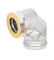 Сэндвич-отвод Везувий 90° D120/200мм
