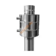 Теплообменник Вулкан 16 л, нерж AISI 304, d 115 мм