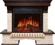 Электрокамин Royal Flame Pierre Luxe угловой темный дуб/сланец мелкий с очагом Jupiter FX New