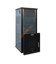 Печь банная KLOVER RT-20RV 310S Серпентинит, газовая горелка RT 20 Milafire KL20