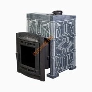 Печь банная Атмосфера XL Талькохлорит Узор