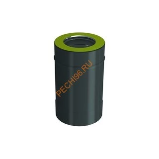 Ревизия ВУЛКАН VBR D120/220 мм, нерж 0.5, черная