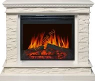 Электрокамин Royal Flame Calgary белый с очагом Jupiter FX New