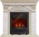 Электрокамин Royal Flame Dublin Слоновая кость с патиной с очагом Aspen