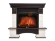 Электрокамин Electrolux EFP/P-2520LS с порталом Firelight Forte 25S, камень белый, венге