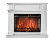 Электрокамин Electrolux Sphere Plus EFP/P-3320RLS с порталом Firelight Piazza 30, белый