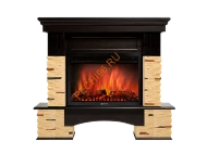 Электрокамин Electrolux EFP/P-2520LS с порталом Firelight Pietra Nuovo 25, сланец натуральный