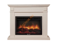 Электрокамин Electrolux Sphere Plus EFP/P-2720RLS с порталом Firelight Bianco 25, беленый дуб