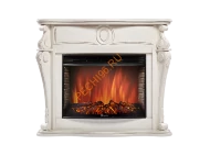 Электрокамин Electrolux EFP/P-3020LS с порталом Firelight Ovatio 30, беленый дуб