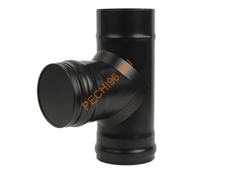 Тройник 90 гр Везувий BLACK (AISI 430/0,8мм) d 120