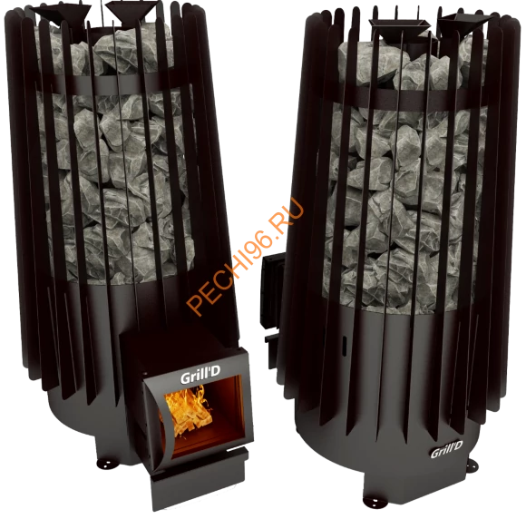 Печь банная Grill’D Cometa Vega 180 long black