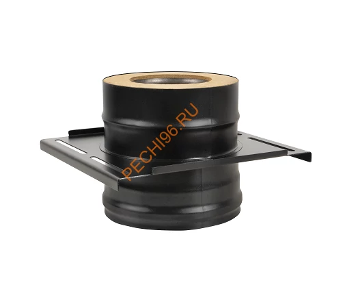Площадка монтажная Везувий BLACK (AISI 430/0,8мм) d 200/300 мм, 400/400мм