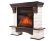 Электрокамин Electrolux Sphere Plus EFP/P-2720RLS с порталом Firelight Forte 25S, камень белый, темный дуб