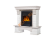 Электрокамин Electrolux Classic EFP/P-1020LS с порталом Firelight Forte Classic, камень белый, беленый дуб