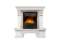 Электрокамин Electrolux Classic EFP/P-1020LS с порталом Firelight Forte Classic, камень белый, беленый дуб