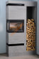 Люфт Kratki NP/L6/40/G угловой графит 600x400 мм