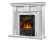 Электрокамин Electrolux Classic EFP/P-1020LS с порталом Firelight Colonna Classic, белый