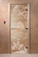 Дверь стеклянная DoorWood «Голубая лагуна прозрачная», 1700х700 мм