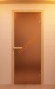 Дверьстеклянная ALDO «бронза матовая» коробка береза