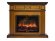 Электрокамин Electrolux EFP/P-3020LS с порталом Firelight Bianco 30, орех