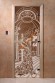 Дверь стеклянная DoorWood «Жар-птица бронза», 1700х700 мм