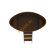 Купель для бани BentWood овальная из морёной лиственницы Рустик, 0,92х1,66 м