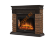 Электрокамин Electrolux EFP/P-3020LS с порталом Firelight Bricks Wood 30, камень темный