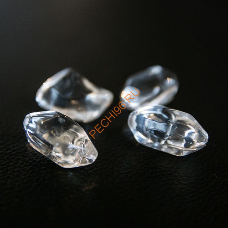 Камин уличный газовый Kratki PATIO/G31/37MBAR/B, белое стекло, с пультом ДУ