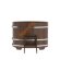 Купель для бани BentWood овальная из морёной лиственницы Премиум, 0,69х1,31 м
