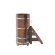 Купель для бани BentWood овальная из морёной лиственницы Премиум, 0,69х1,31 м