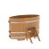 Купель для бани BentWood овальная из лиственницы Премиум, 0,92х1,66 м