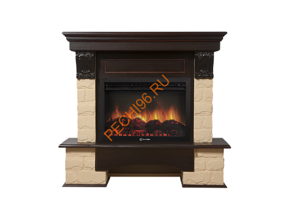 Электрокамин Electrolux Sphere Plus EFP/P-2720RLS с порталом Firelight Forte 25U угловой, камень бежевый